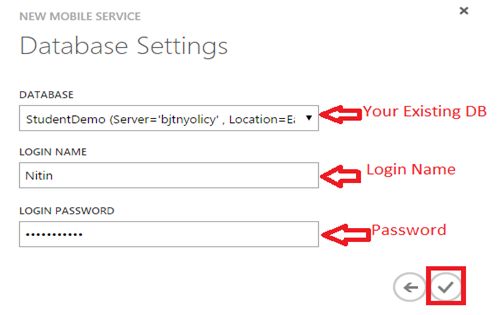 Click on to check button